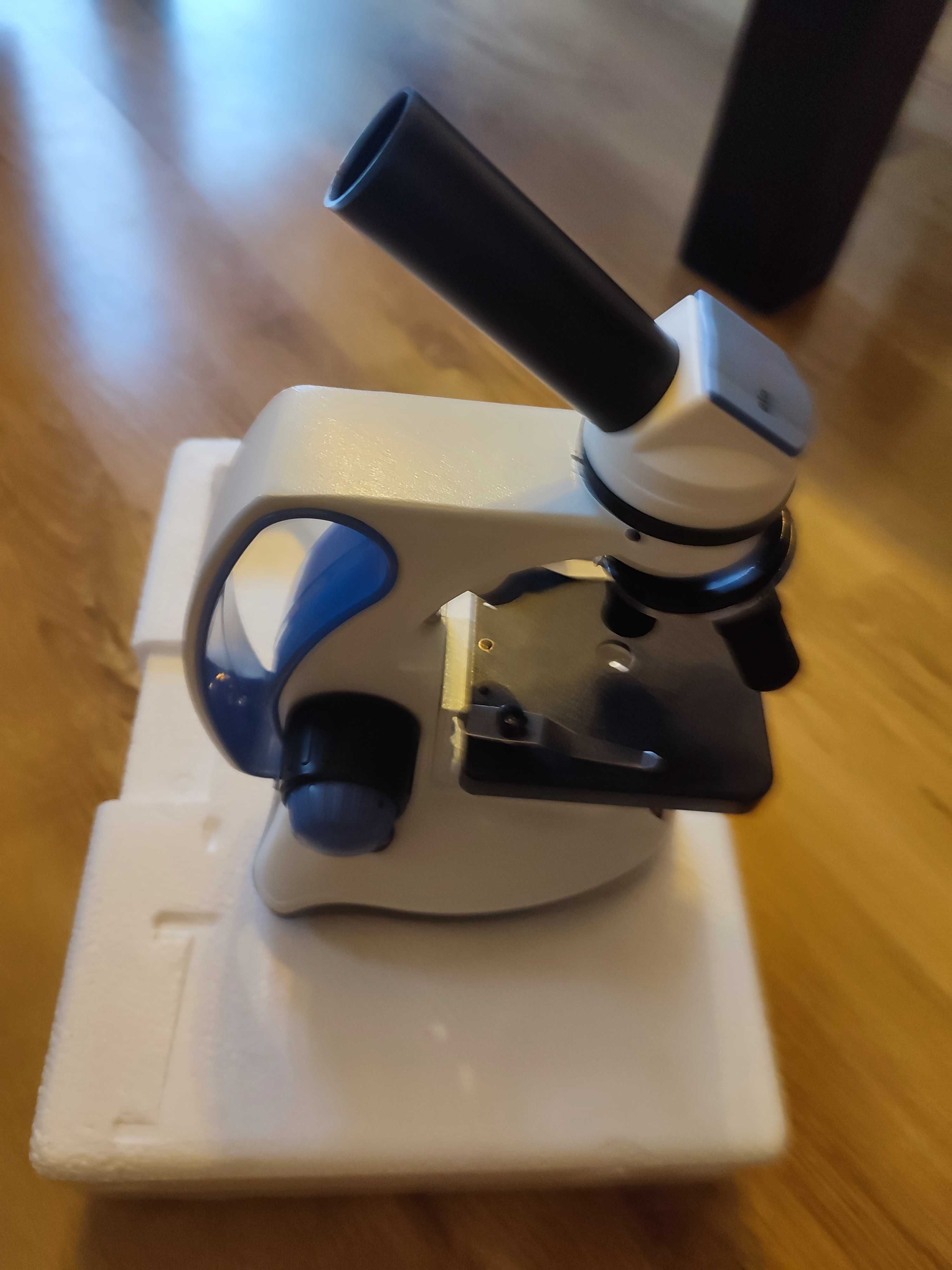 mikroskop armoptics biomax 450+gotowe preparaty