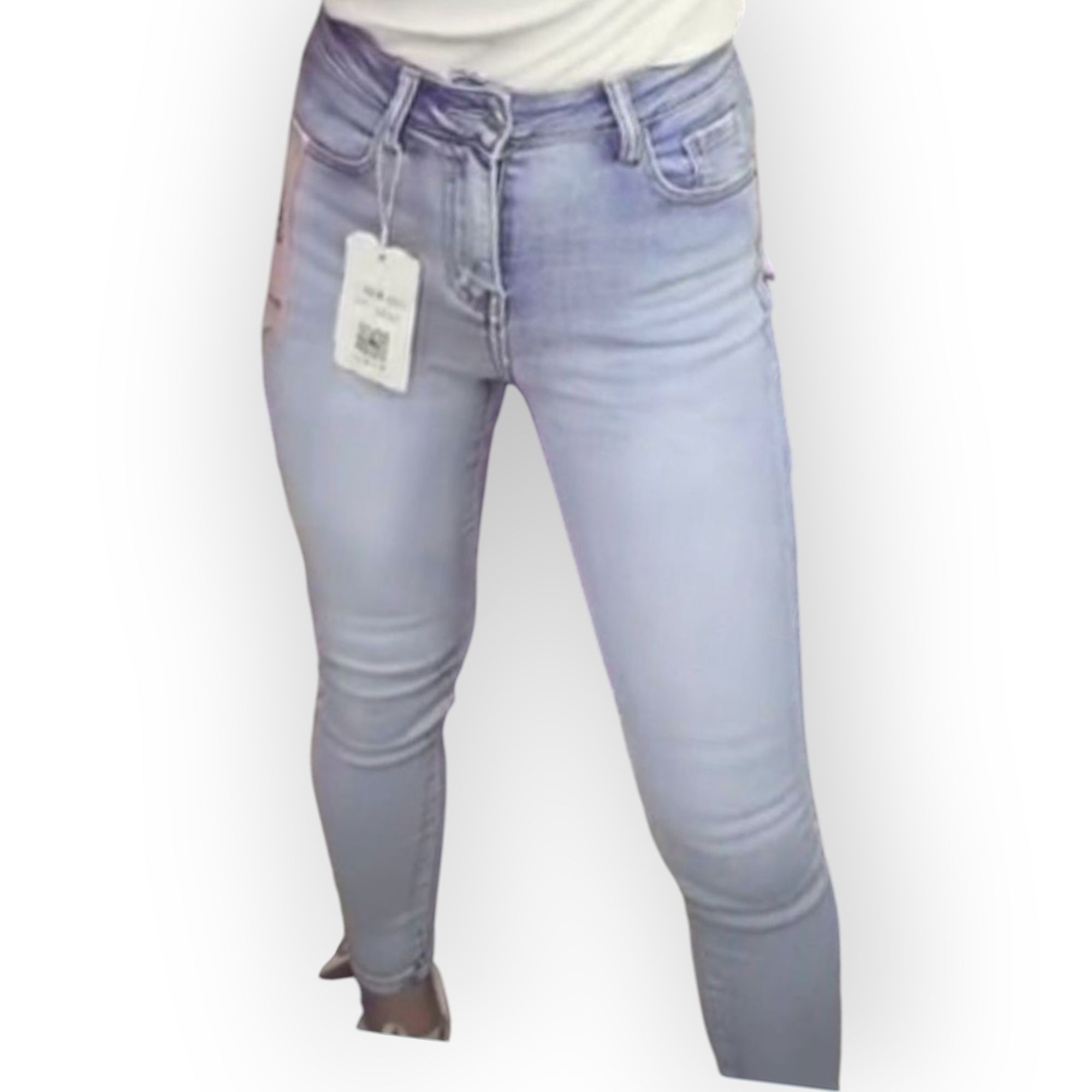 Jeansy serce nowe 38 M
