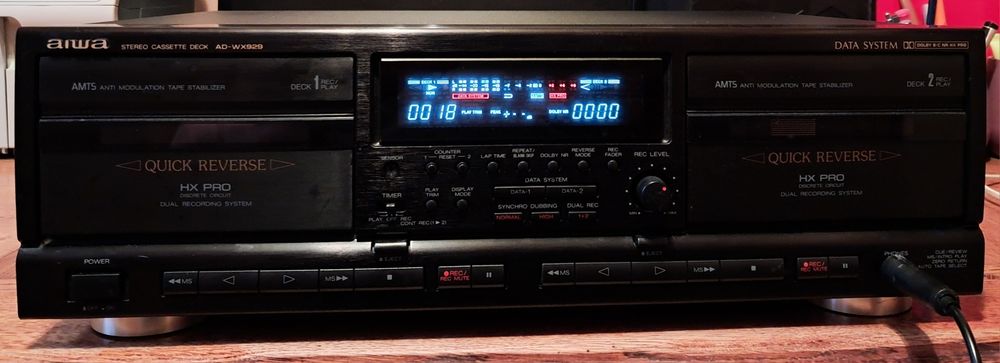 Magnetofon Deck Aiwa AD WX929