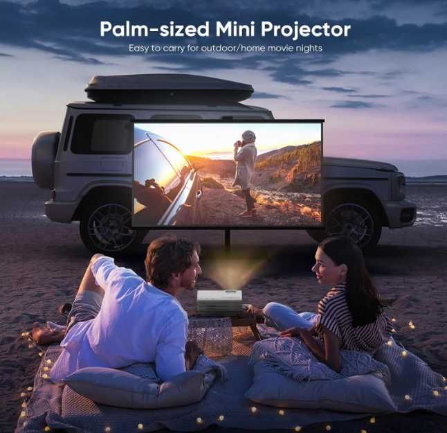 Projektor lcd akatuo xr31 fullhd wifi bluetooth zoom usb 200''