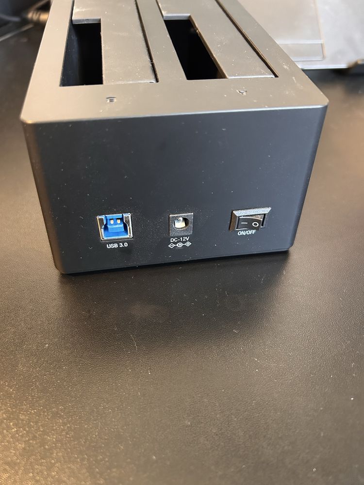 2 Bay USB A Stacja dokująca do dysków twardych (2’5” i 3’5”)