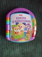 Książka z wierszykami Fisher Price