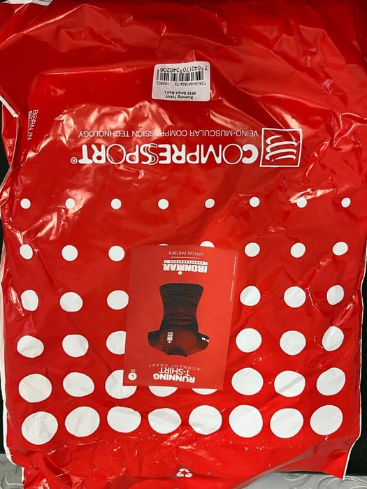 Koszulka triathlonowa compressport L ironman iron man kompresyjna