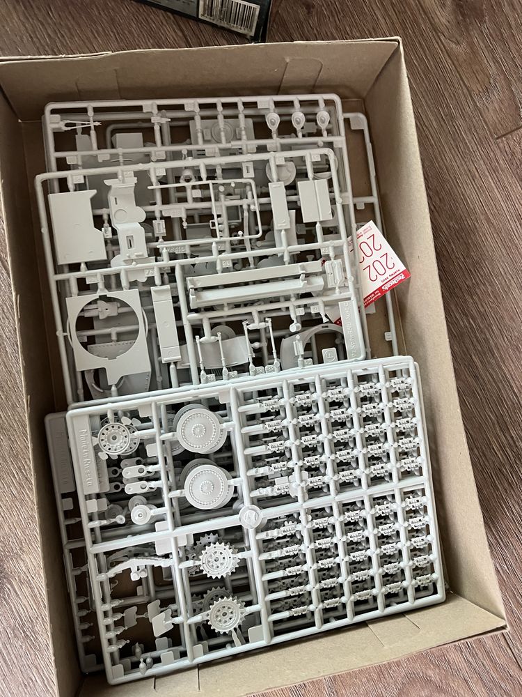 Model plastikowy czołgu