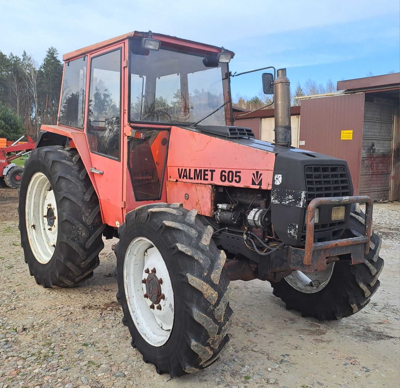 SAME. Valmet 605 4X4 zarejestrowany leśny. Valtra MTZ