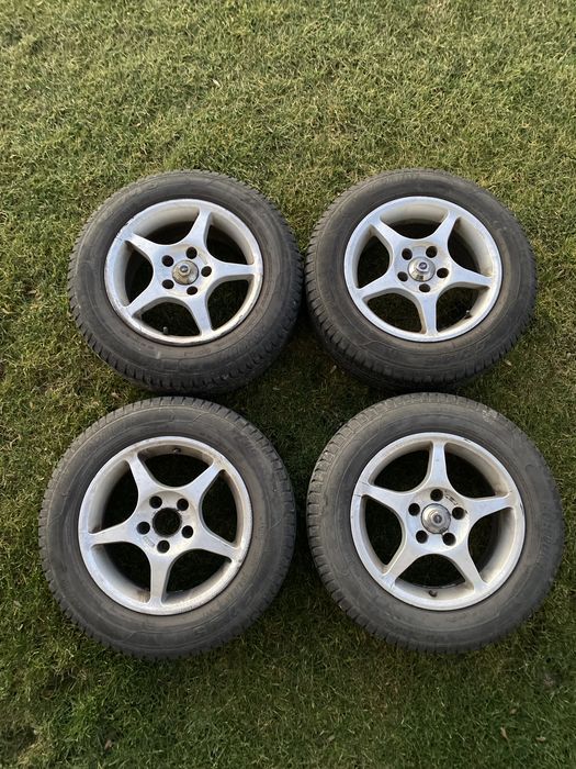 Alufelgi z oponami letnimi 5x112 195/65/15 audi vw seat