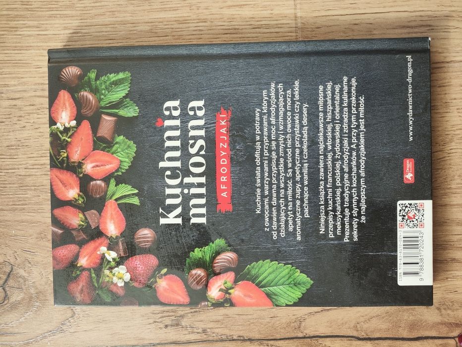 Książka "Kuchnia miłosna AFRODYZJAKI"