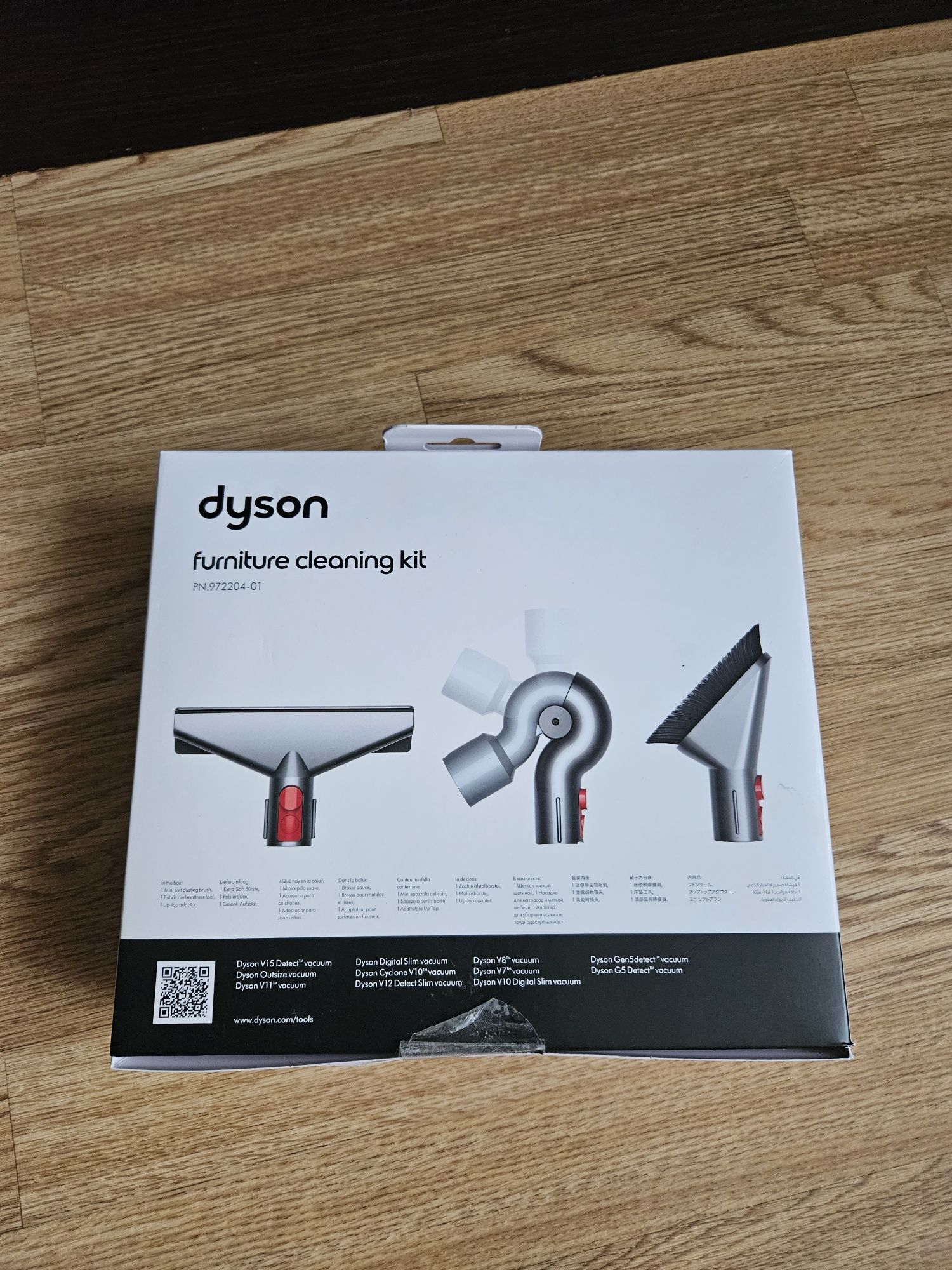 Dyson Furniture Cleaning kit nowe końcówki