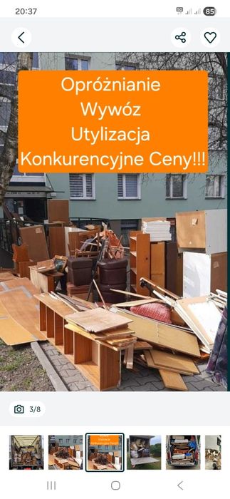 Sprzątanie-opróżnianie domów mieszkań piwnic garaży strychów NAJTANIEJ