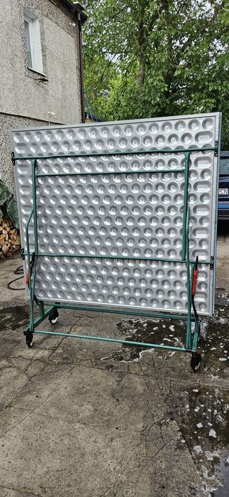 Fajny,zewnętrzny Kettler.Aluminiowy stół do tenisa,ping ponga