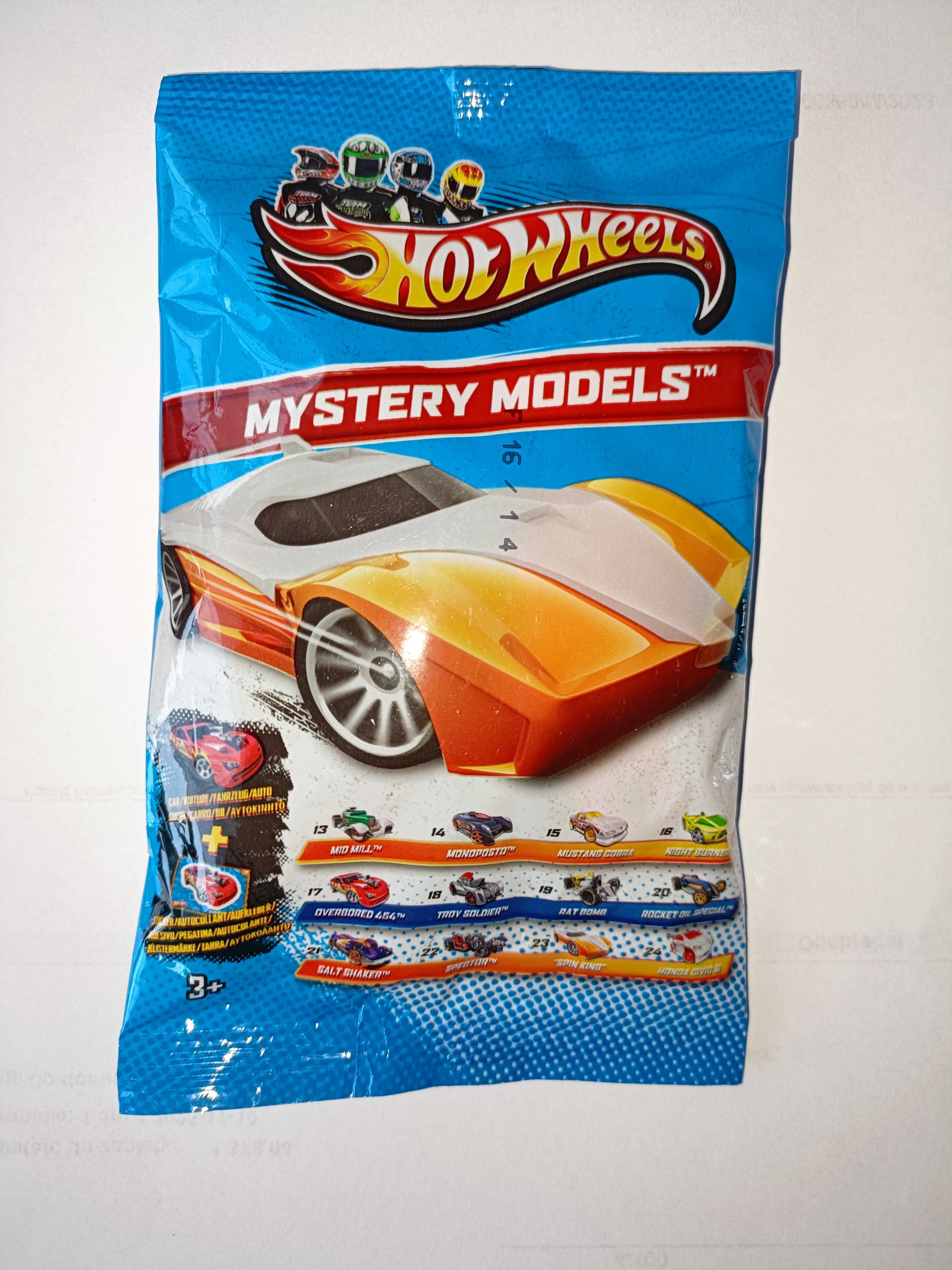 Auto Hot Wheels Mystery Models saszetka