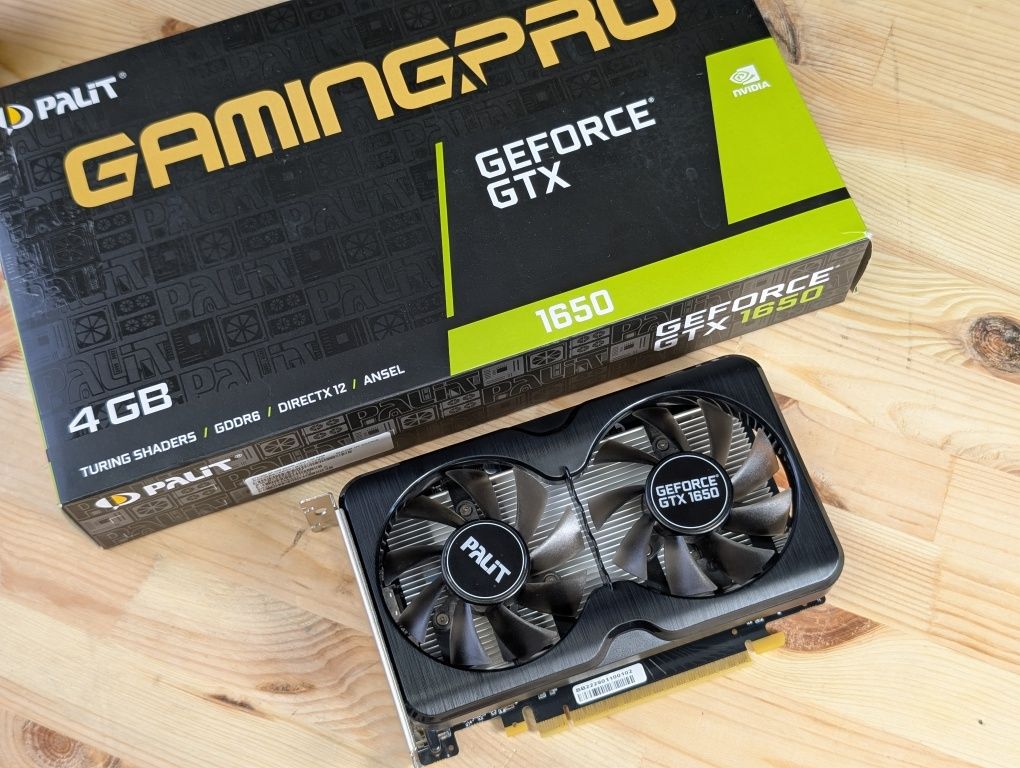 Відеокарта PALIT GAMING PRO GTX 1650 4GB (GDDR6) Гарантія | XPLAY