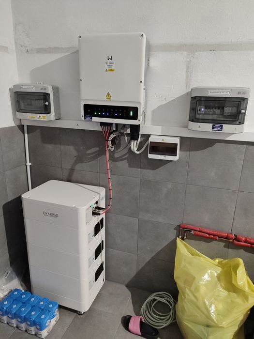 Instalacja fotowoltiaczna 10 KWP z magazynem energii 10 kwh