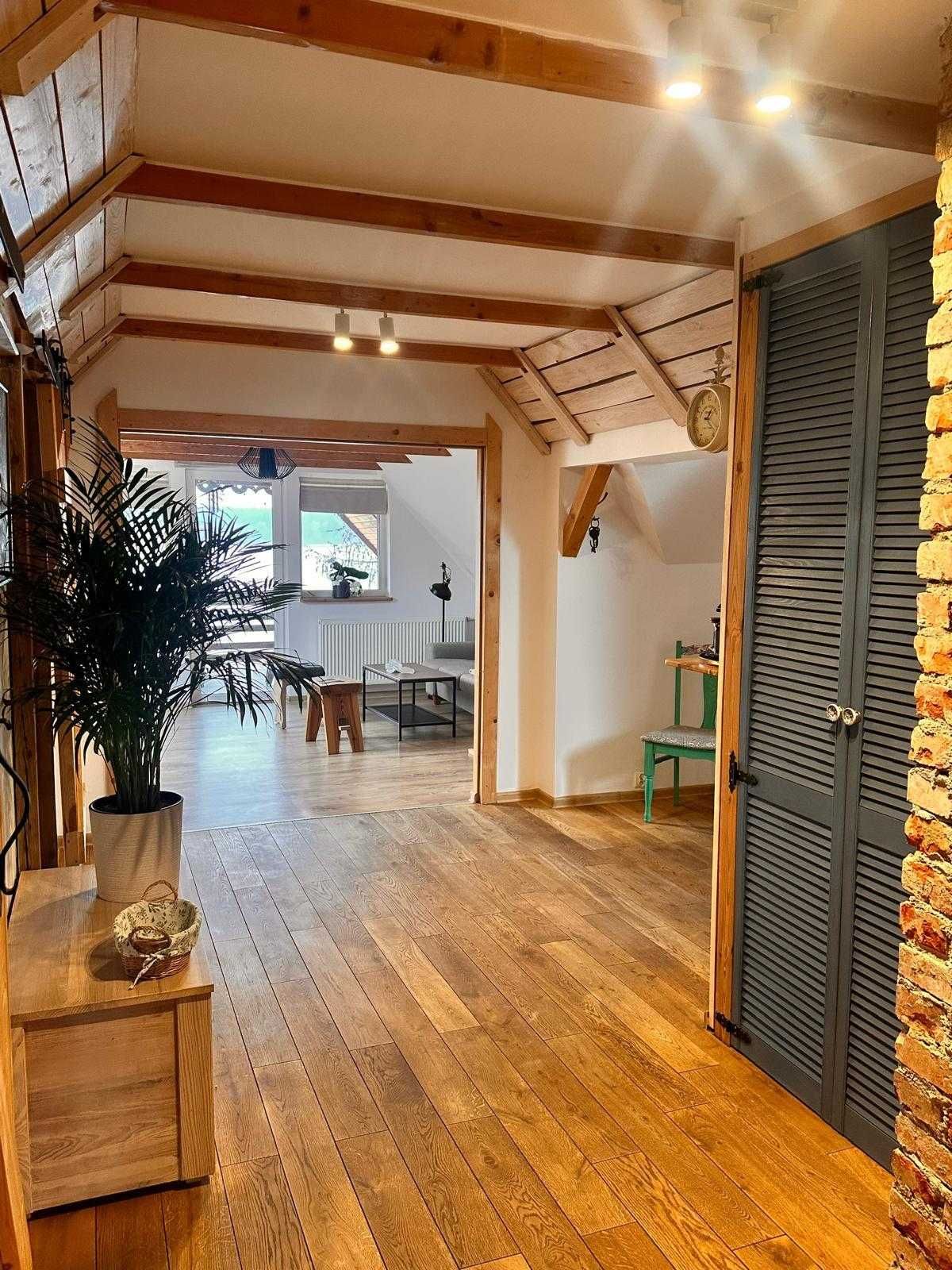 Domek dom apartament 4 osobowy nad samym jeziorem