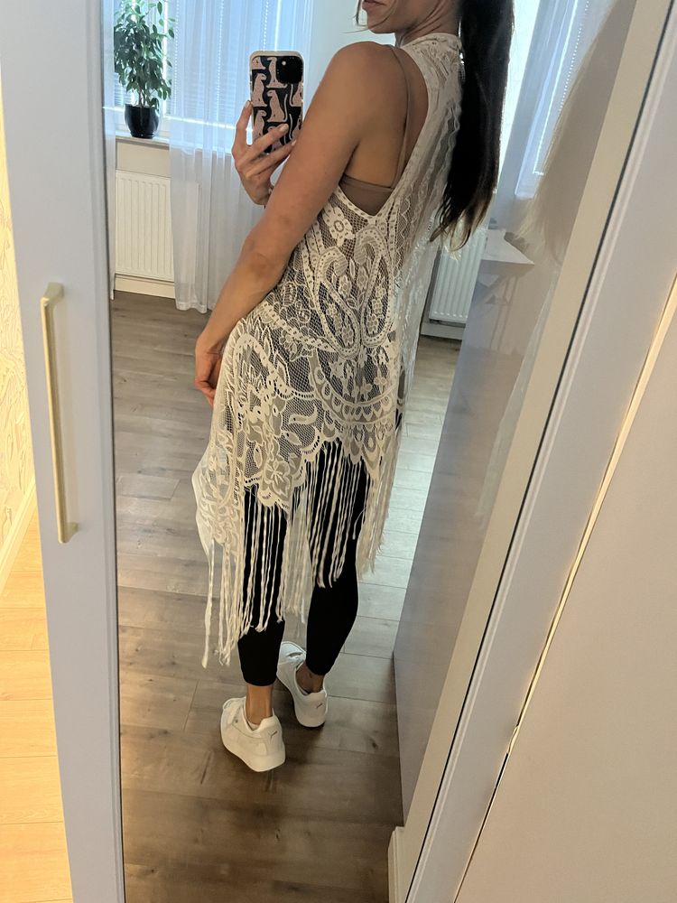 Narzutka kamizelka boho