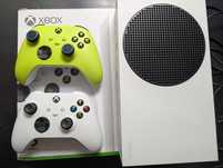 Xbox series S. Mega zestaw: 2pady, akumulatory, ładowarka, okablowanie