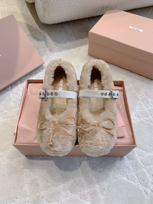 Лоферы мюли Miu Miu миу міу под заказ премиум жіночі балетки