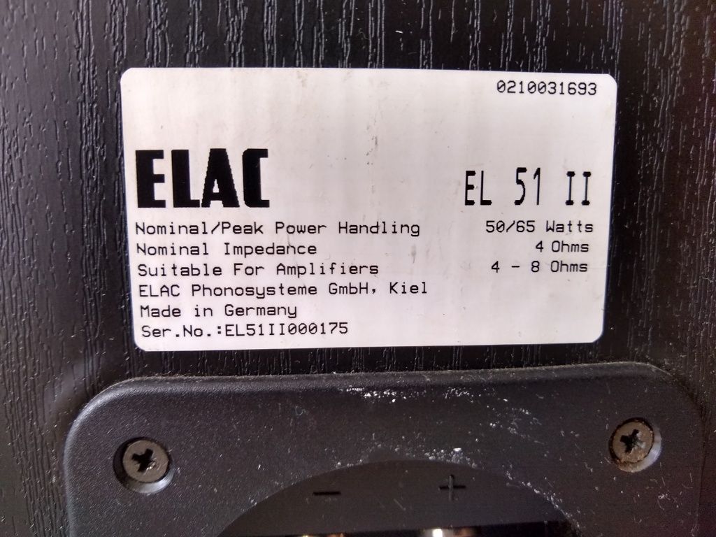 Kolumny głośnikowe Elac EL 51 II