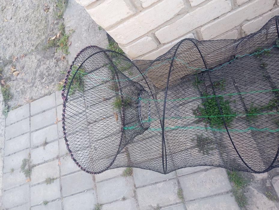 Раколовка бочка 50*110 см, рачница, уловистая, корд.