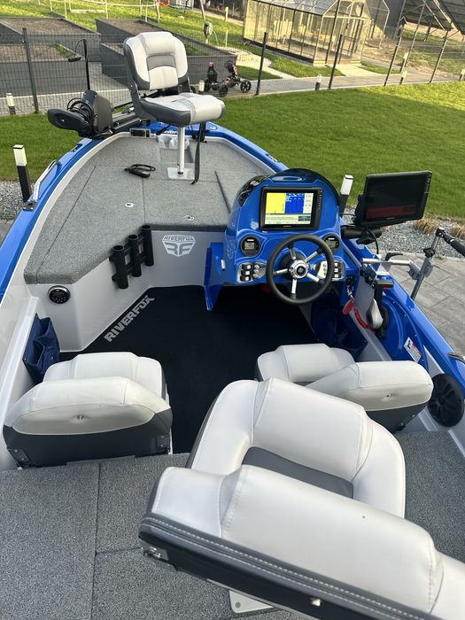 Łodź wędkarska Riverfox C470 Bass Yamaha 70 Ful opcja
