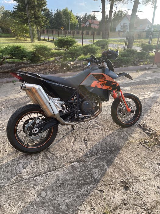 KTM 690SM nowy silnik, przebieg 4800km,mapy TCS ABS