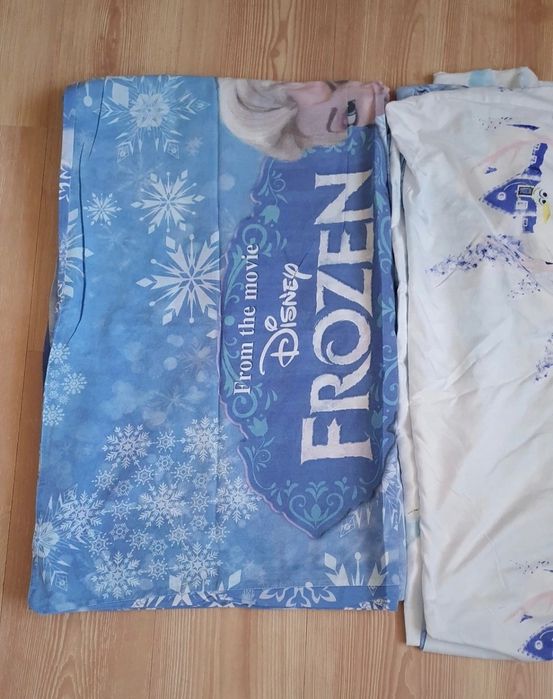 2 komplety pościeli Frozen Kraina Lodu Anna Elza 160x200