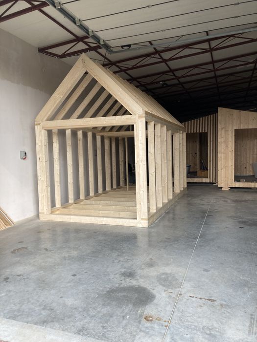 Konstrukcja domku letniskowego