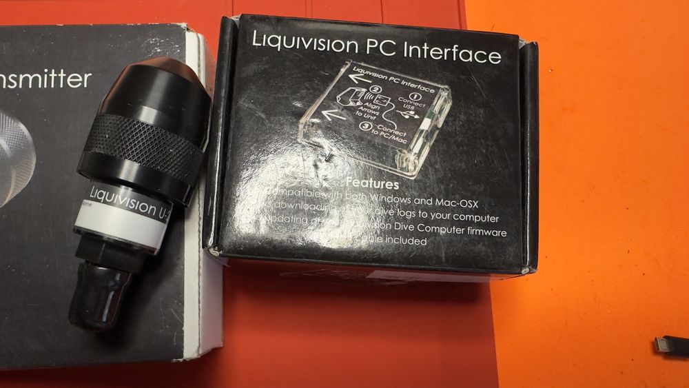 Komputer nurkowy Liqivision Lynx + czujnik ciśnienia + lokalizator