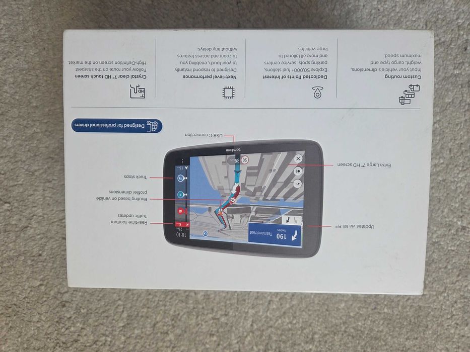 Nawigacja tomtom go expert plus 7