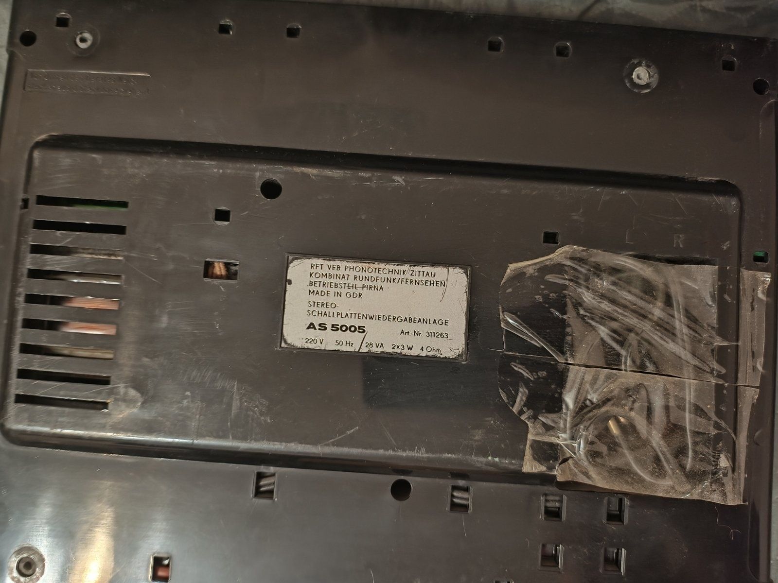 Програвач audiosonic 5005