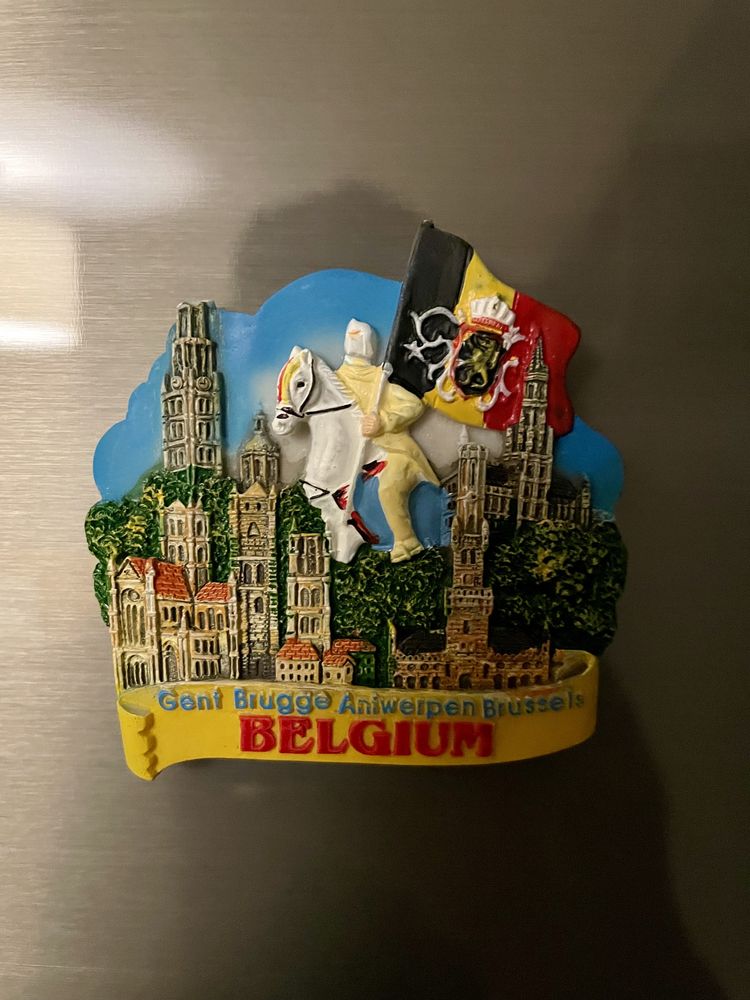 Magnes na lodówkę - Belgia - Belgium