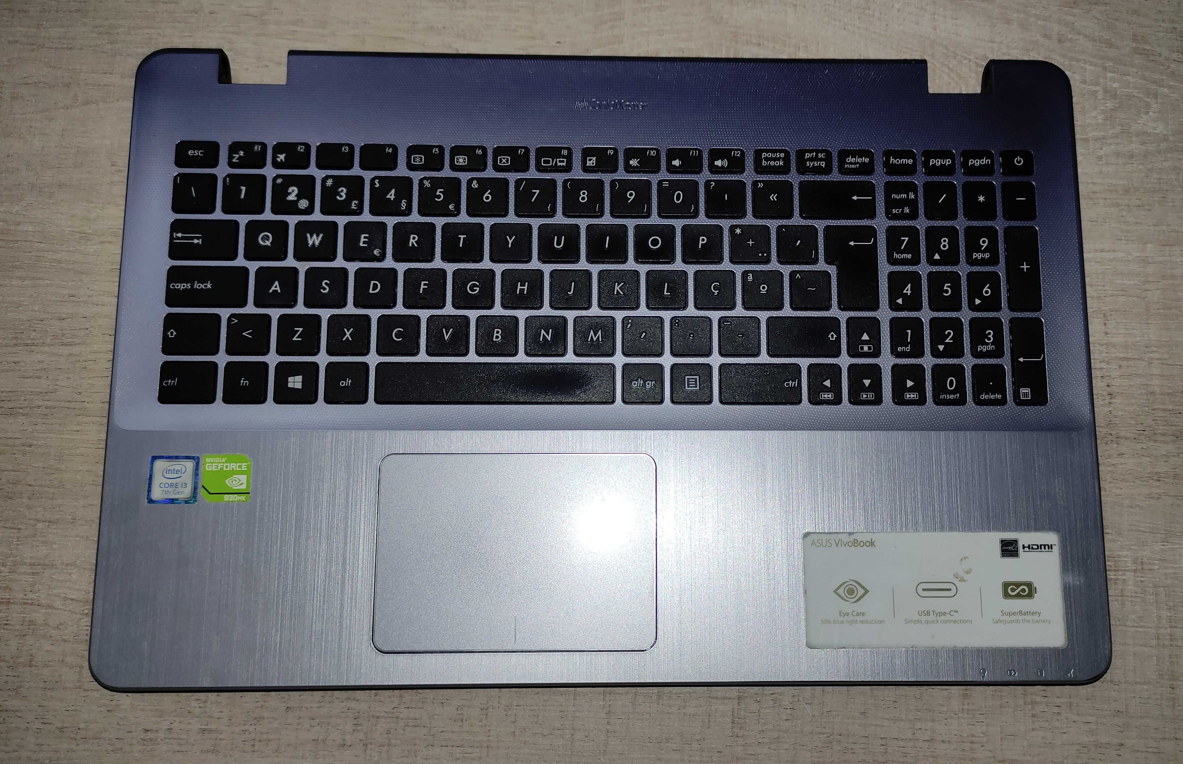 Asus A542UR - Peças
