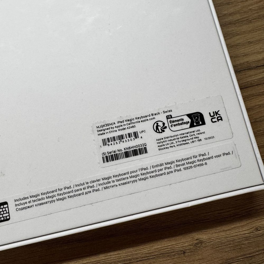 Magic Keyboard do iPada 12.9” (3-6 gen) — Nowa
