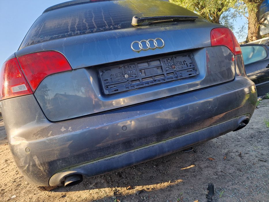 Zderzak tył pdc Audi A4 B7 LX7Z kombi