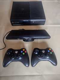 Konsola Xbox 360 + kineckt ruchu + 2 pady