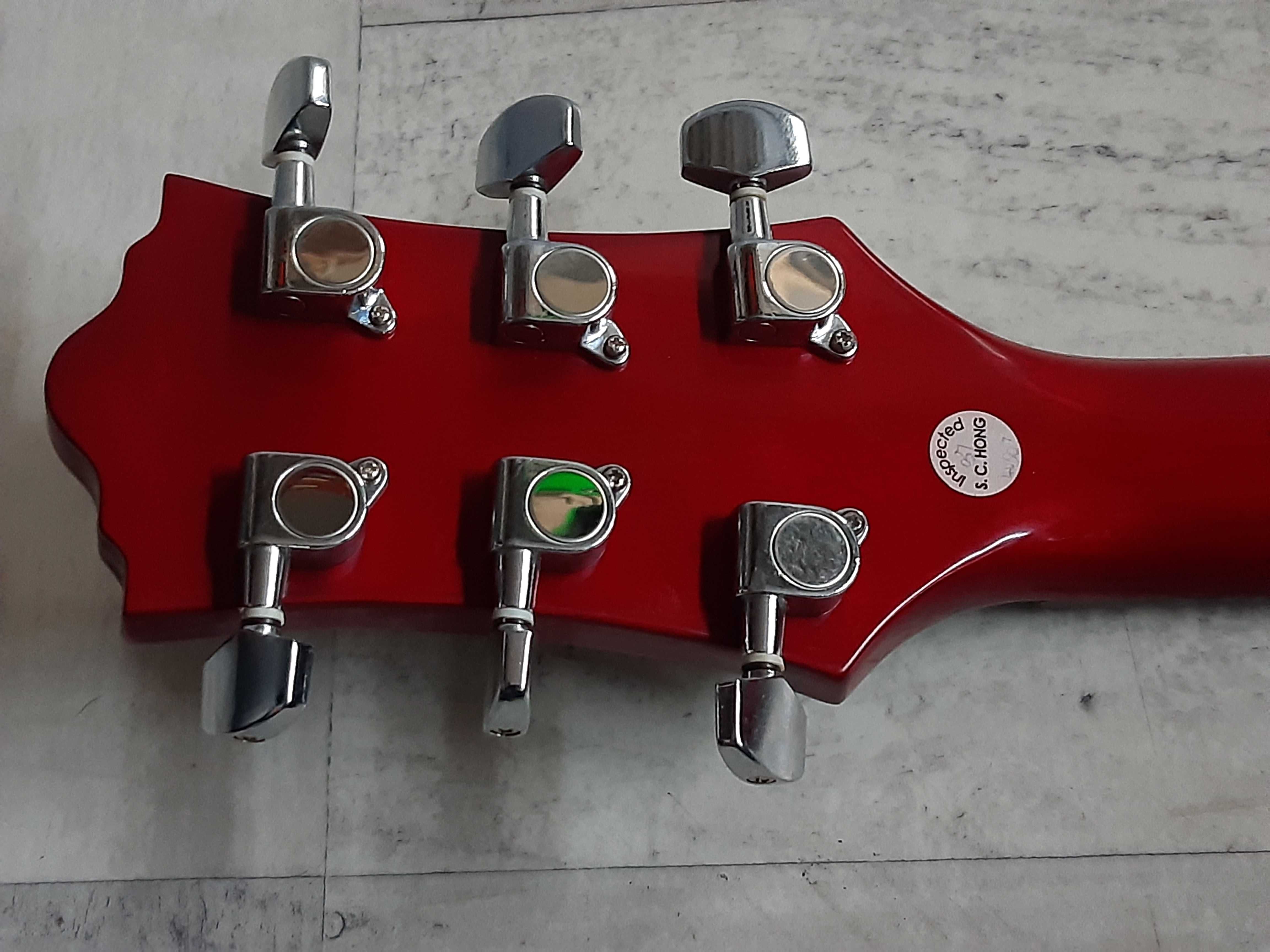 Gitara elektryczna SG-transparent red-Giovanni-Gibson- wysyłka-zamiana