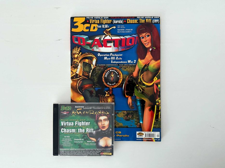 CD-Action (64) 09/2001 + 3xCD wrzesień 2001