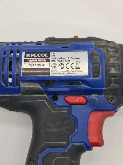 Berbequim portátil PECOL V20 APRO sem bateria