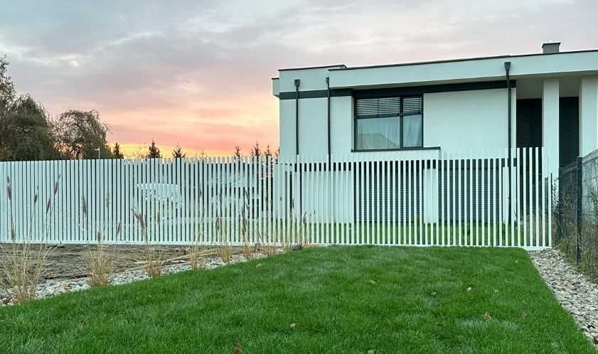 Ogrodzenie grzebieniowe PREMIUM nowoczesne profile palisada pionowa