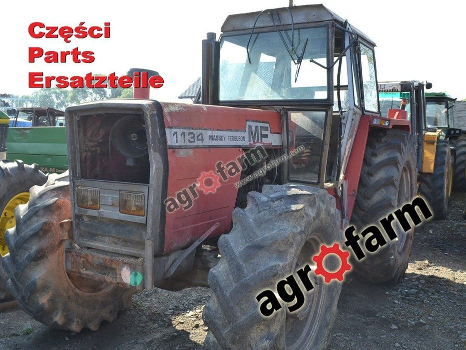 Massey Ferguson 1134 części, skrzynia biegów, oś