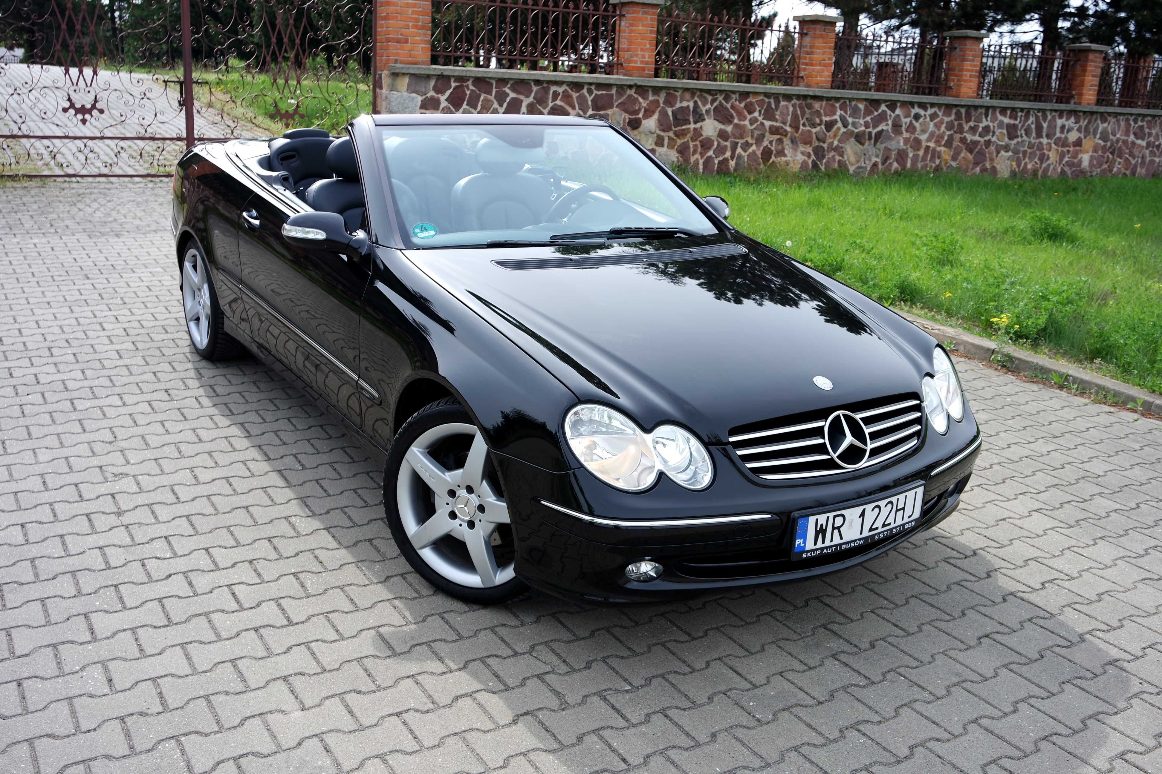 Mercedes CLK tylko 106 tys km  oryginalny lakier jak nowy