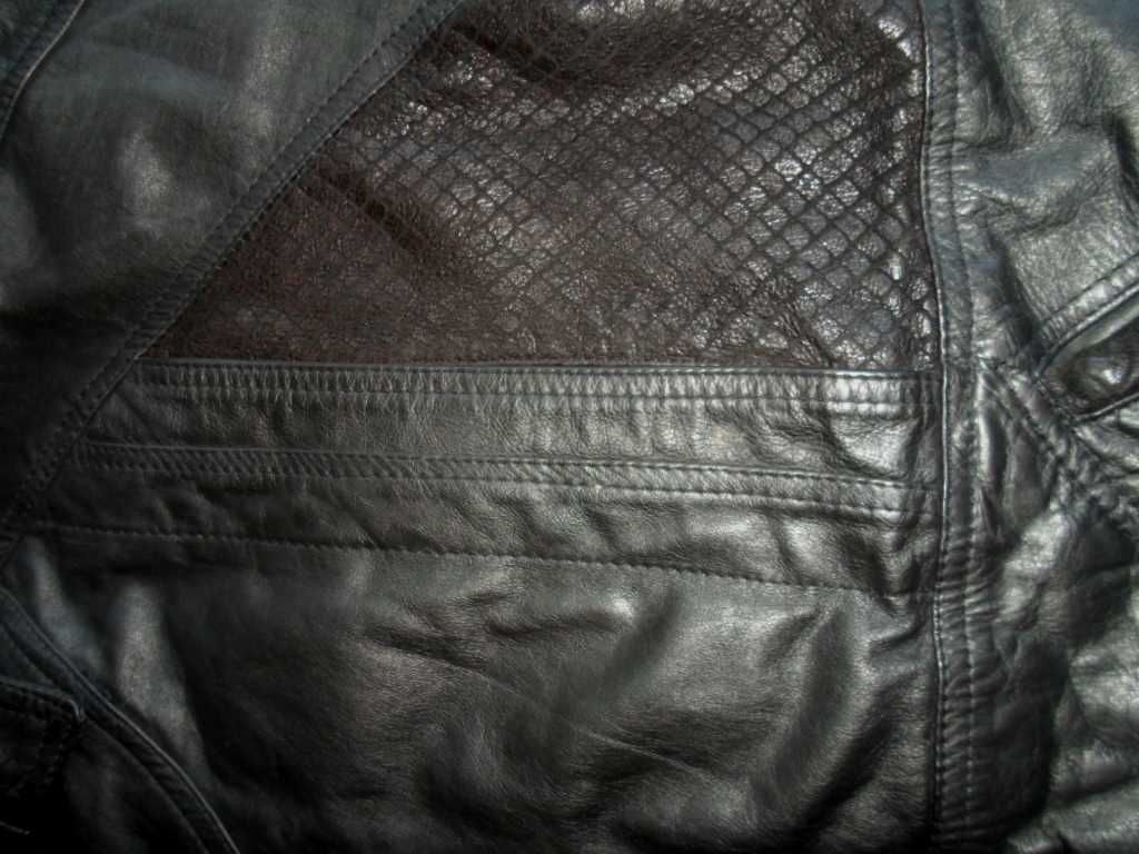 Куртка курточка кожаная размер наш 54