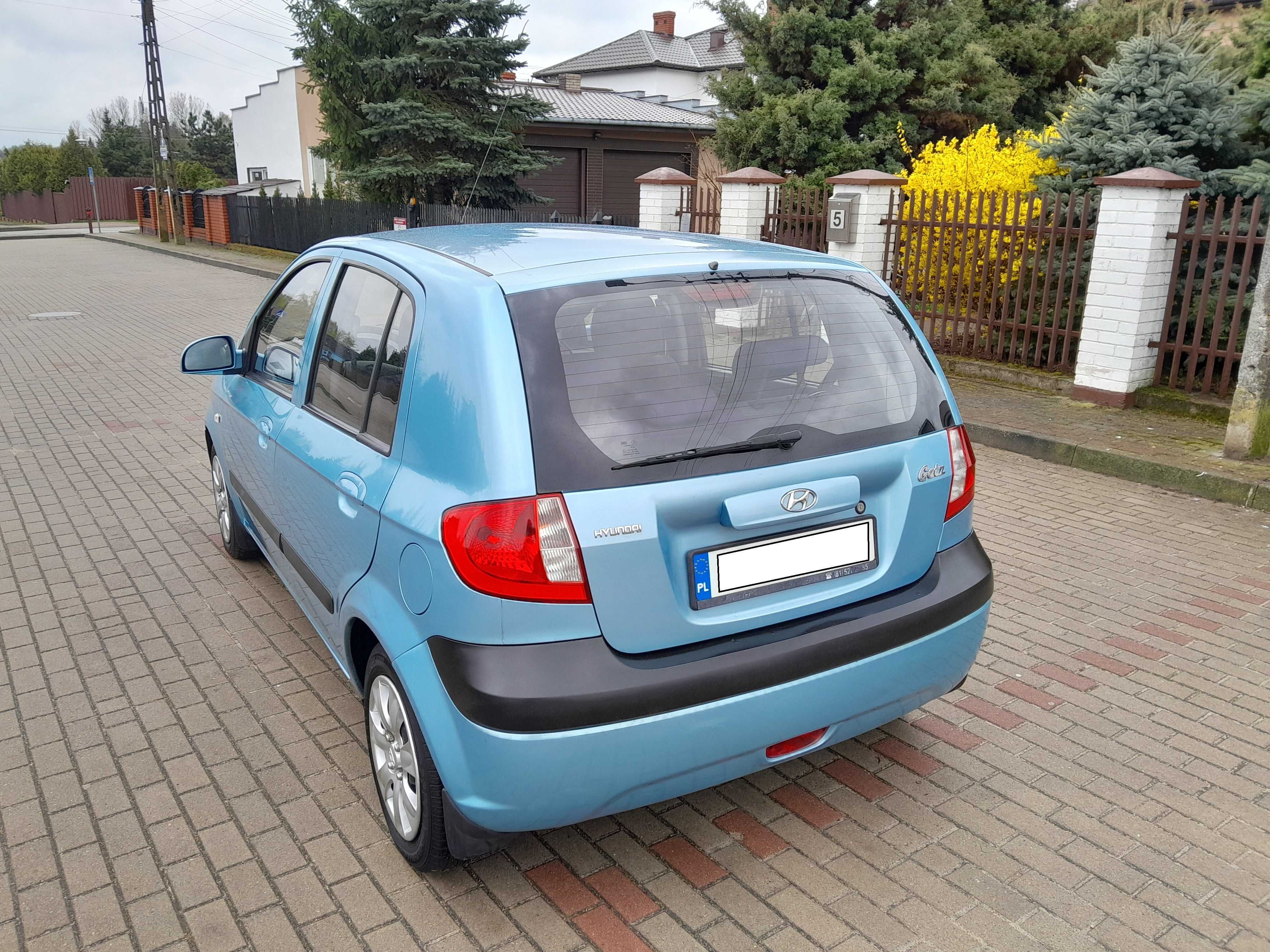 HYUNDAI GETZ 1.1 B kupiony w salonie 101tyś km ... 2008