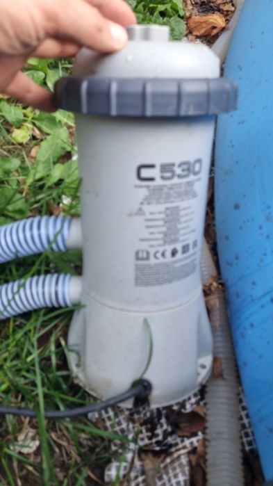 Басейн +тент, 396 см 84 см глибина, сімейний наливний