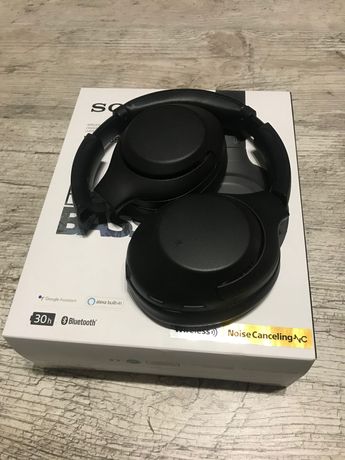 Słuchawki bezprzewodowe SONY WH-XB900N z systemem ANC