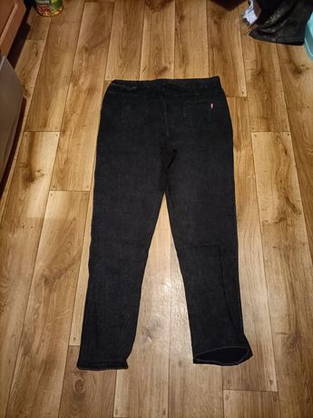 Spodnie dżinsowe 4 xl guma