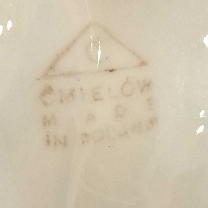 Figurka porcelanowa tygrysa, Ćmielów, lata 60. XX w.