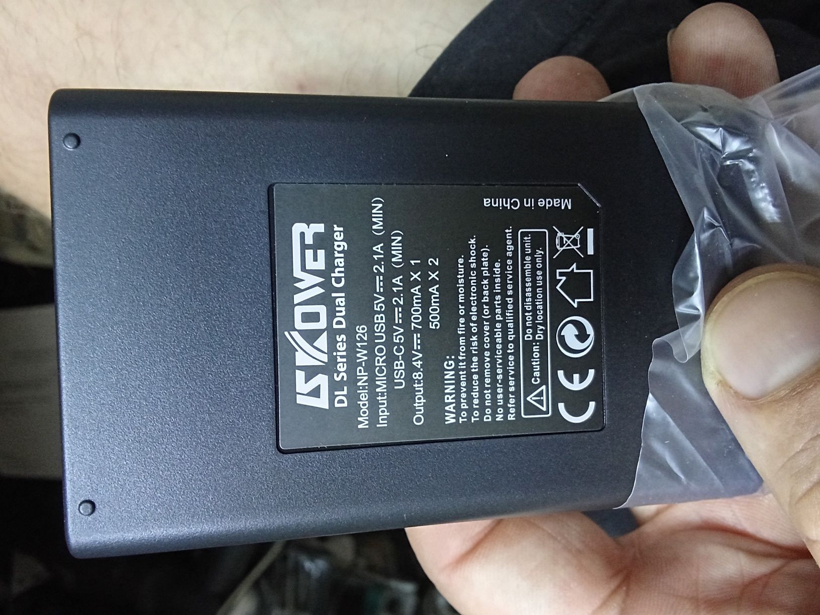Зарядное устройство для Fujifilm NP-W126 usb Type-c