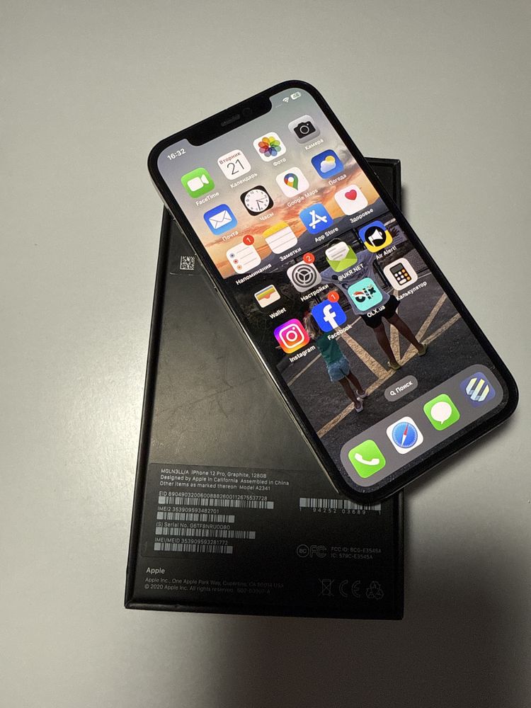 Продам Смартфон Apple iPhone 12 Pro 128Gb Graphite / Айфон 12 Про 128