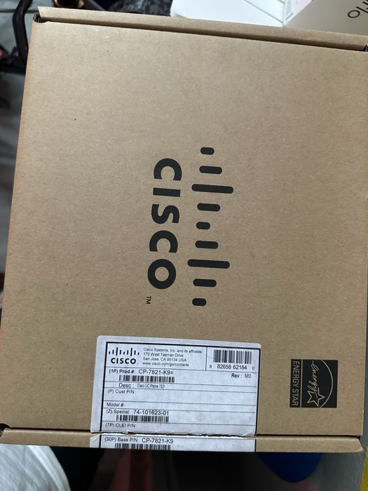 Telefone Cisco ip 7821 k9 - ainda na caixa